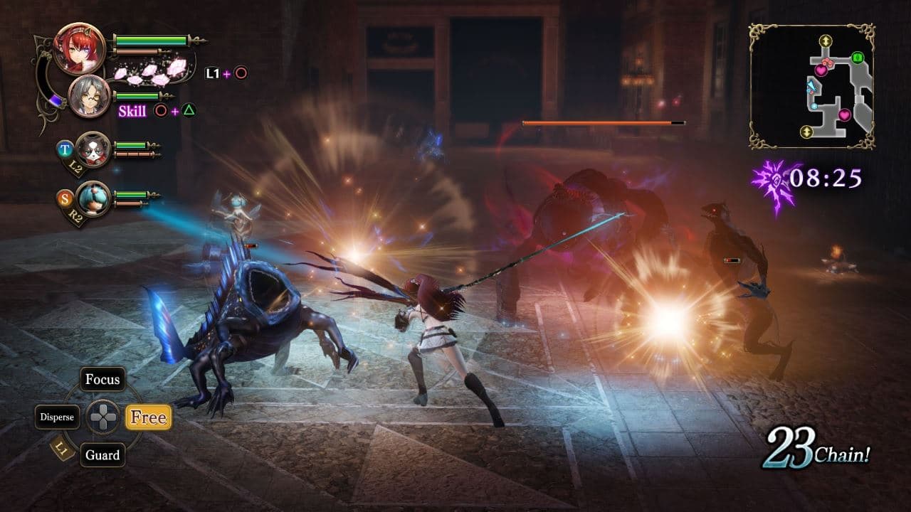 Nights of Azure 2: Bride of the New Moon: скриншот 5