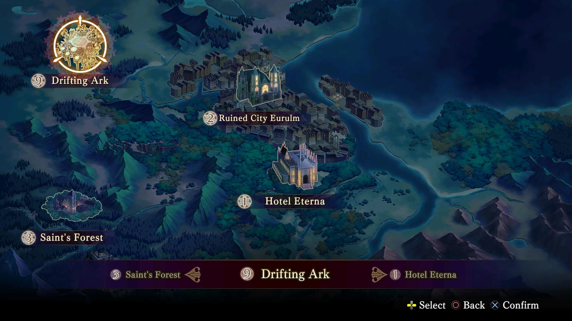 Nights of Azure 2: Time Drifts Through the Moonlit Night: скриншот 1