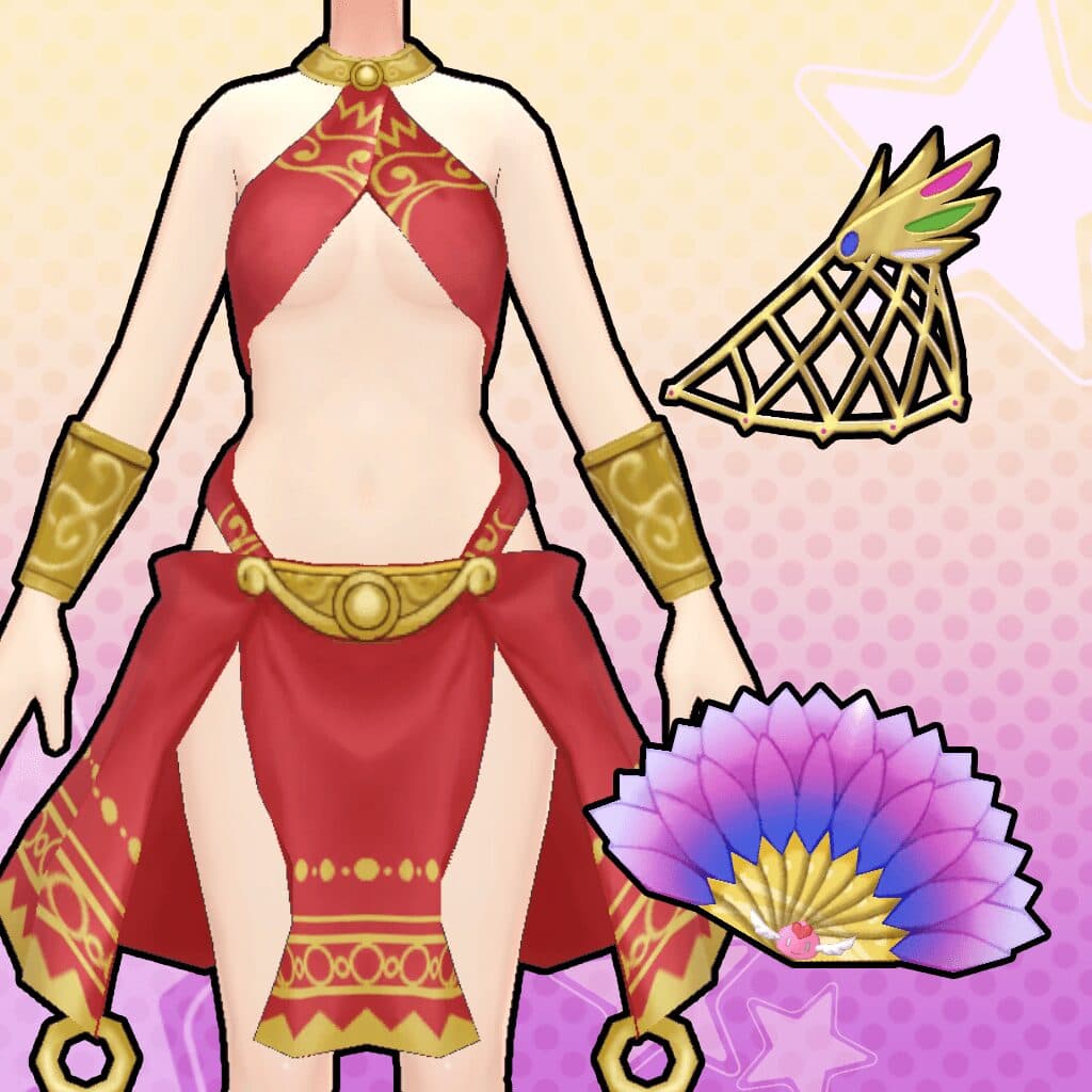 Gal*Gun: Double Peace 'Captivating Dancer' Costume Set