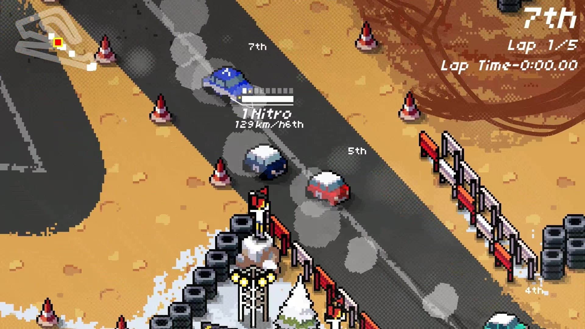 Super Pixel Racers: скриншот 3
