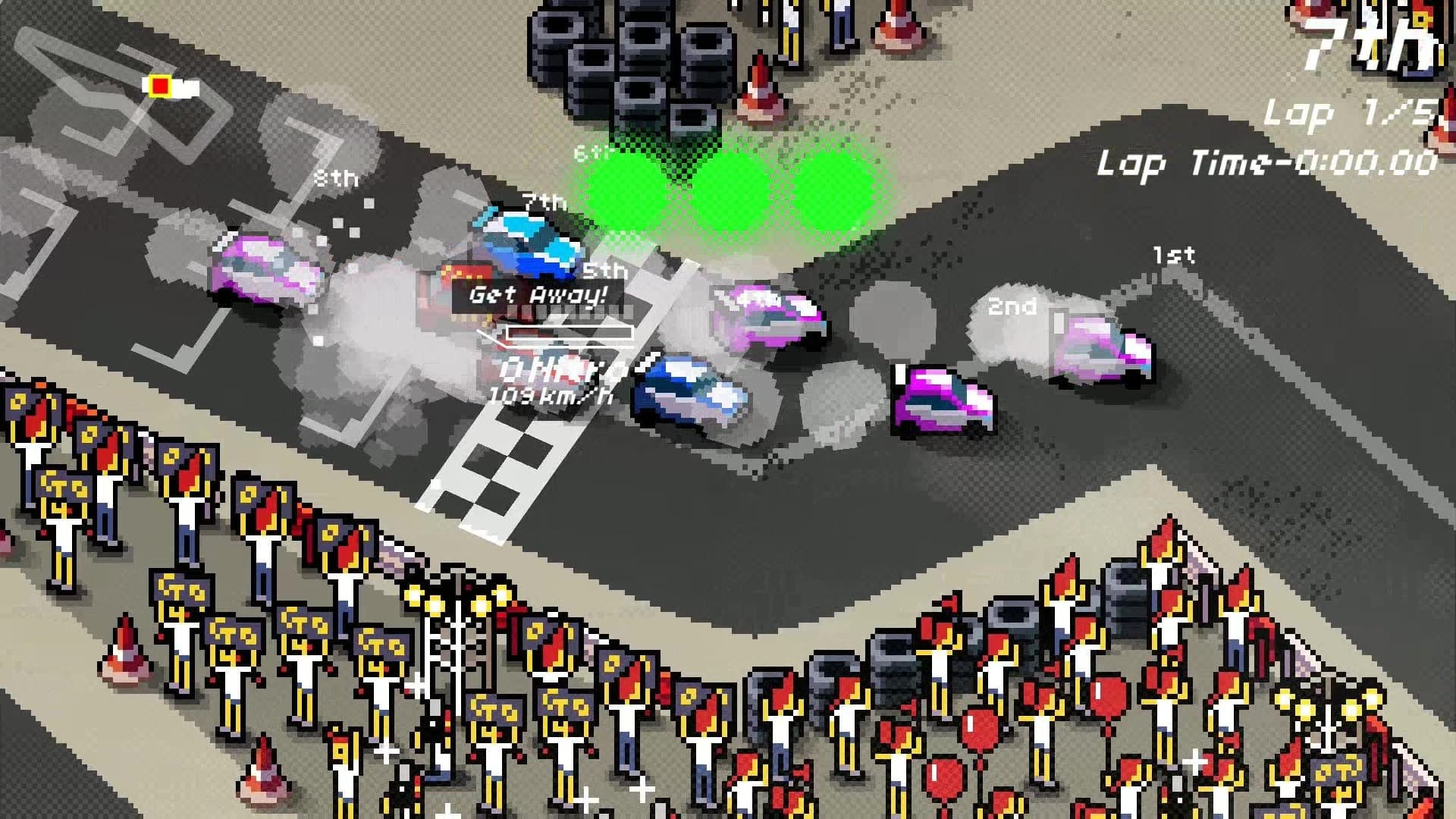 Super Pixel Racers: скриншот 4