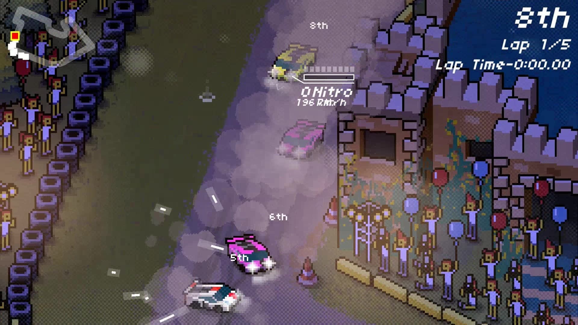 Super Pixel Racers: скриншот 6