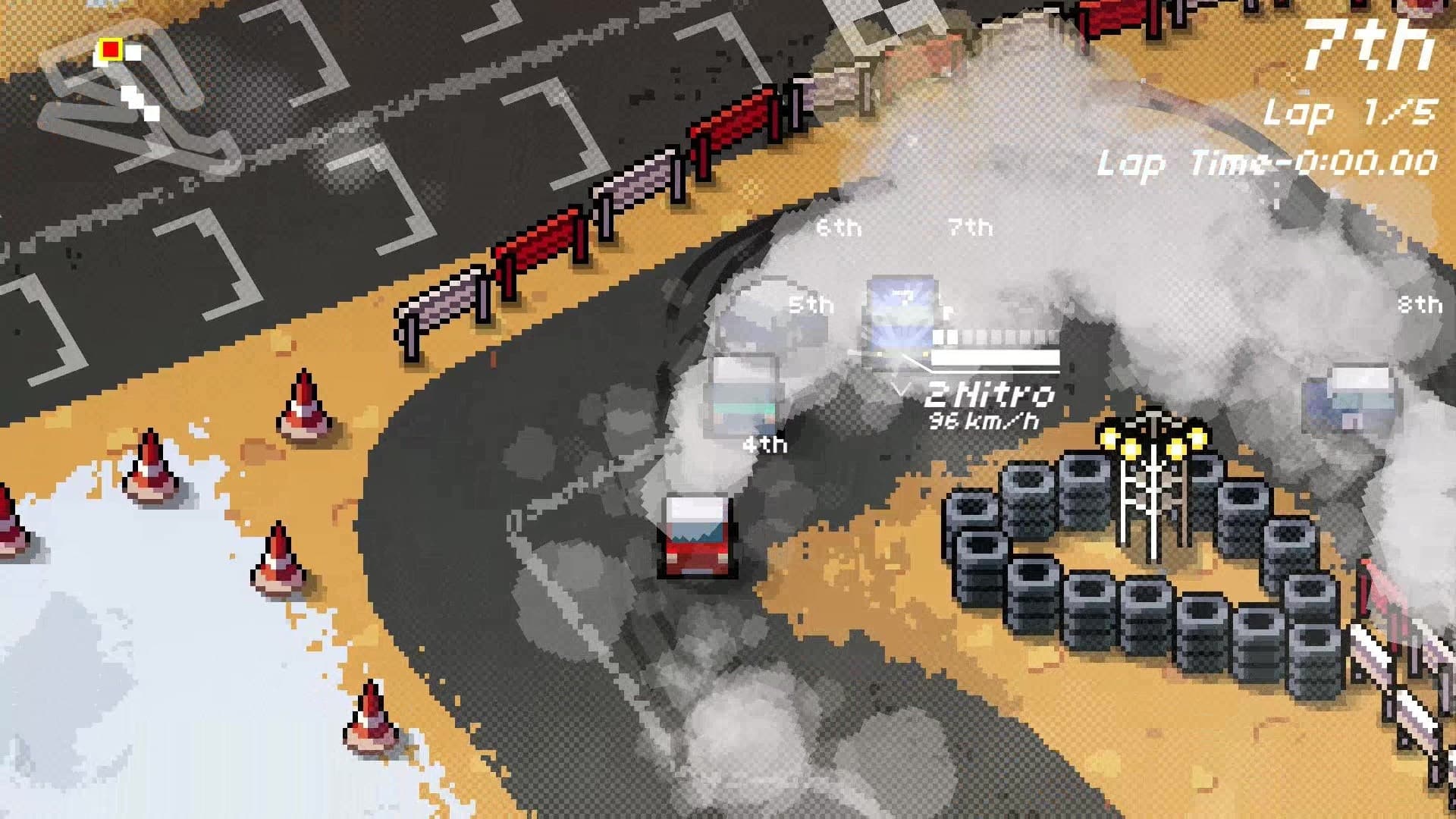 Super Pixel Racers: скриншот 2