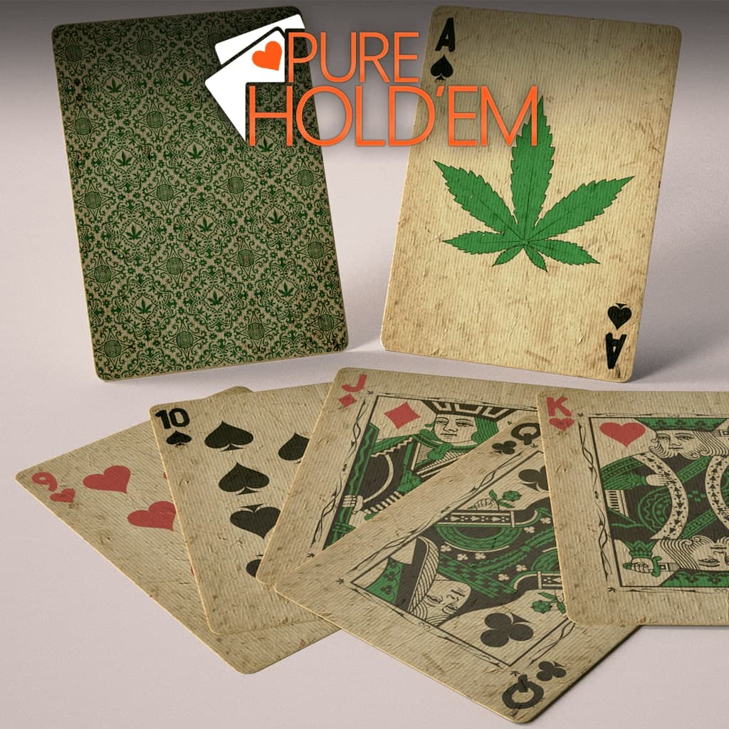 Pure Hold'em World Poker Championship 100% Hemp Card Deck