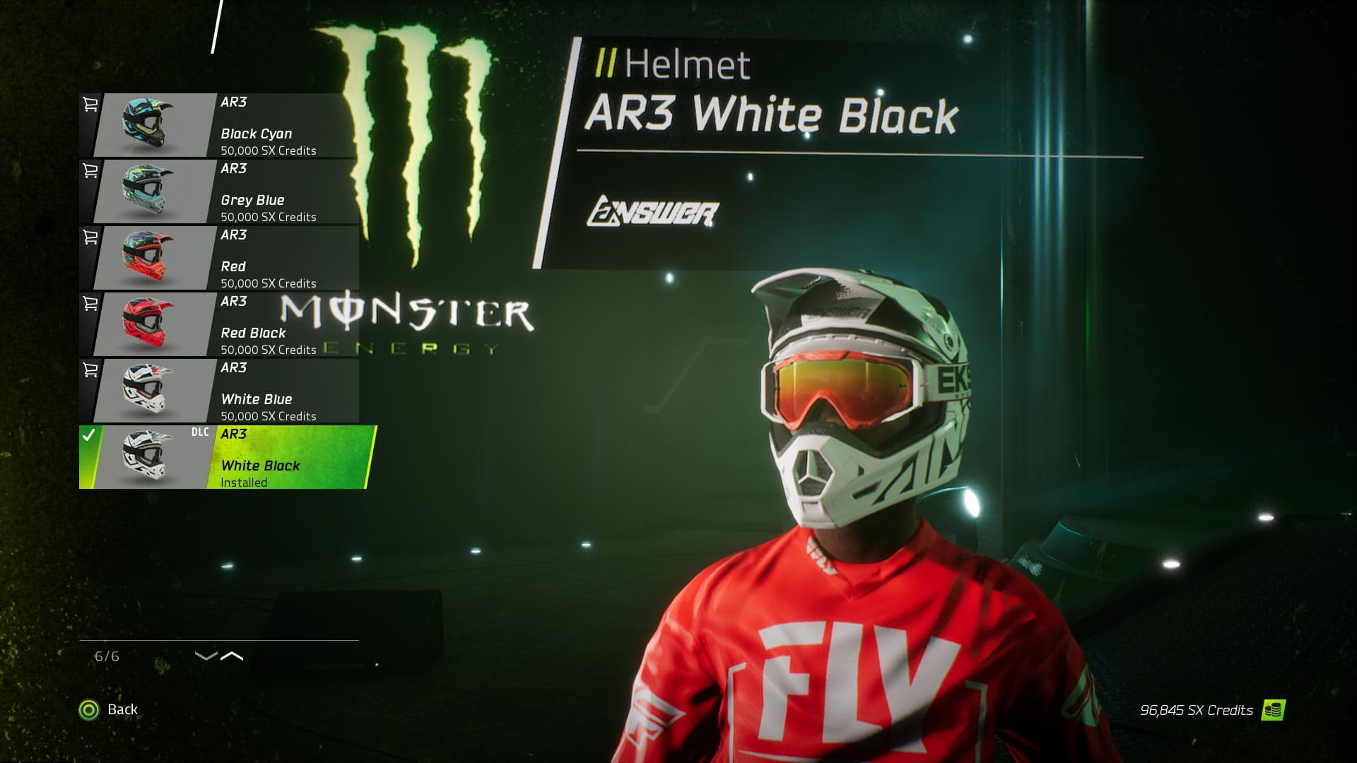 Monster Energy Supercross - Redfire Custom Rider Pack: скриншот 1