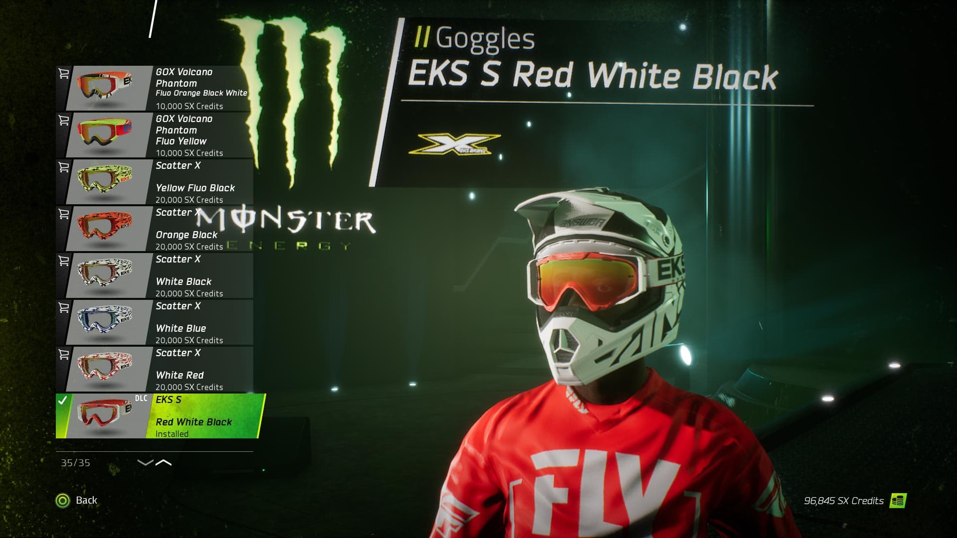 Monster Energy Supercross - Redfire Custom Rider Pack: скриншот 5