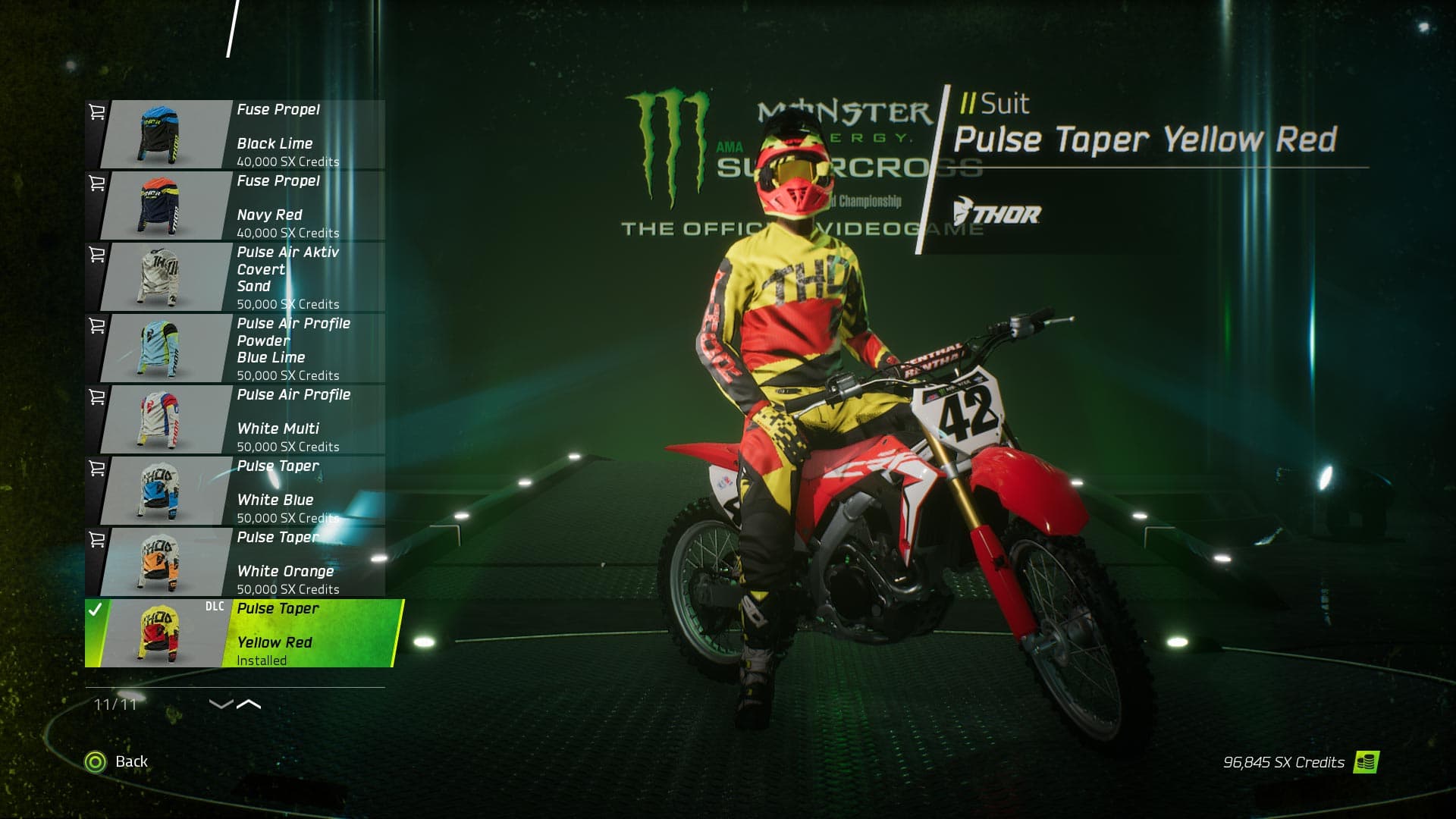 Monster Energy Supercross - Yellowfire Custom Rider Pack: скриншот 3