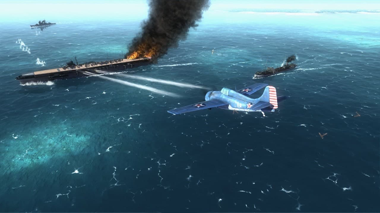 Air Conflicts: Pacific Carriers: скриншот 4