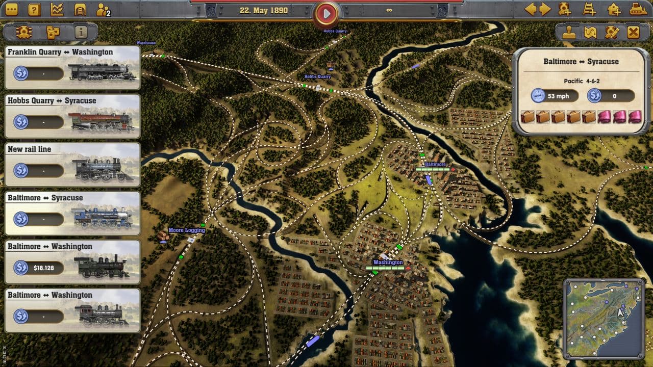 Railway Empire: скриншот 4