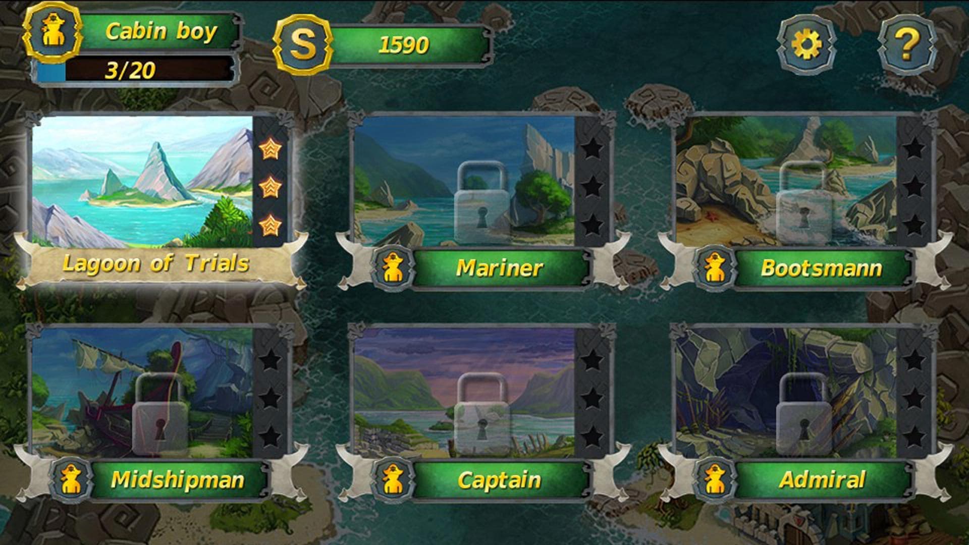 Mahjong Gold: скриншот 6