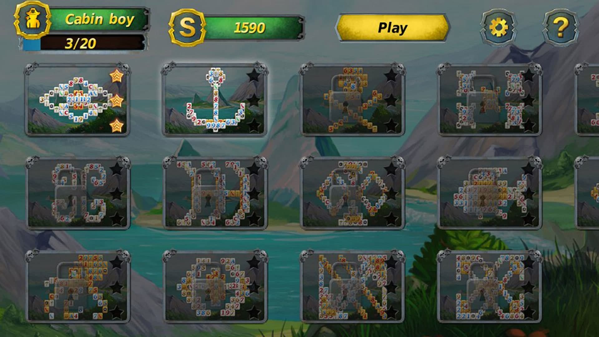 Mahjong Gold: скриншот 2