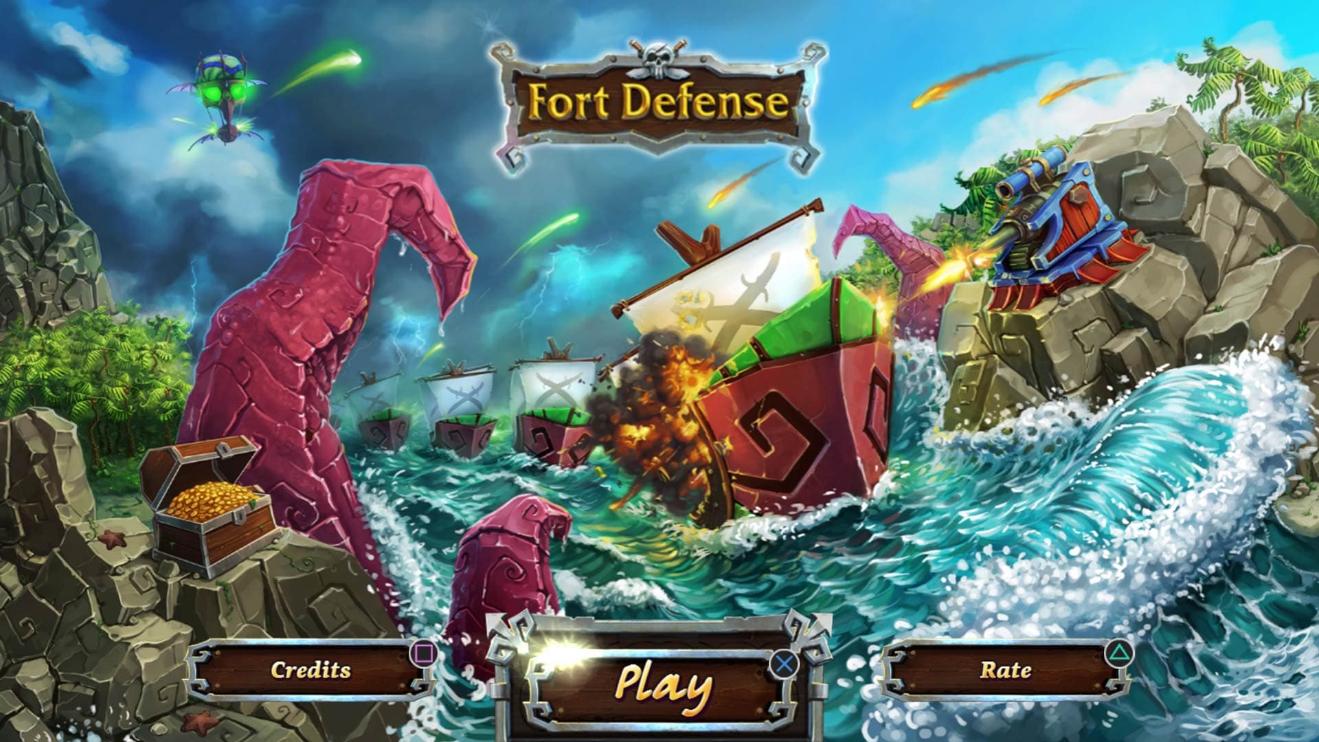 Fort Defense: скриншот 1