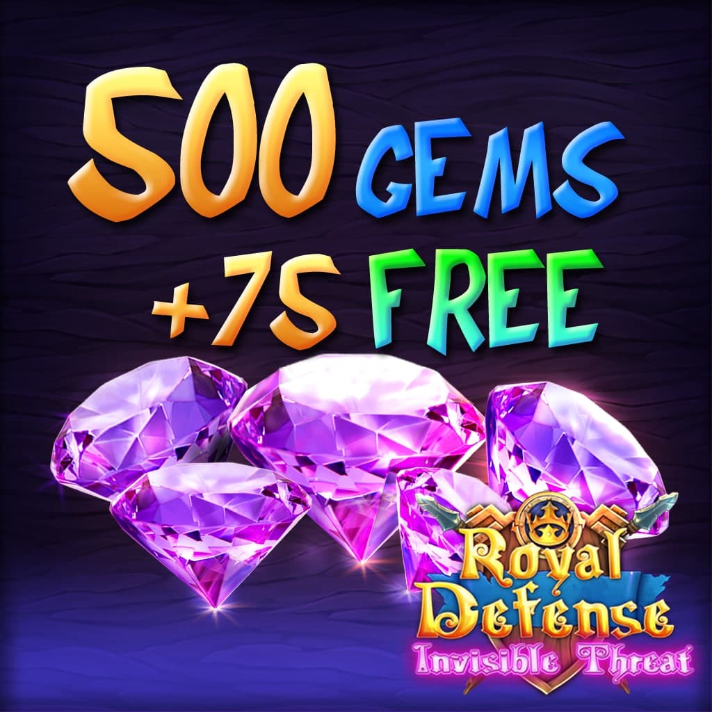 Royal Defense Invisible Threat: 500 crystals +75