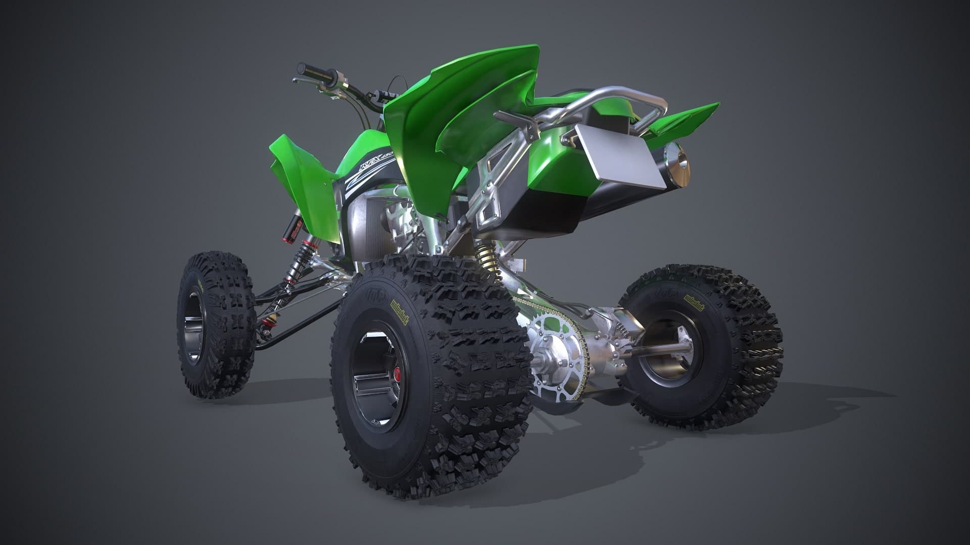 2011 Kawasaki KFX450R: скриншот 2