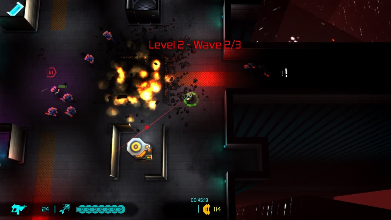 Neon Chrome Arena: скриншот 3