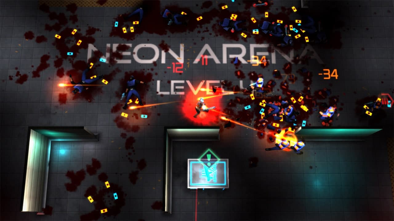 Neon Chrome Arena: скриншот 1