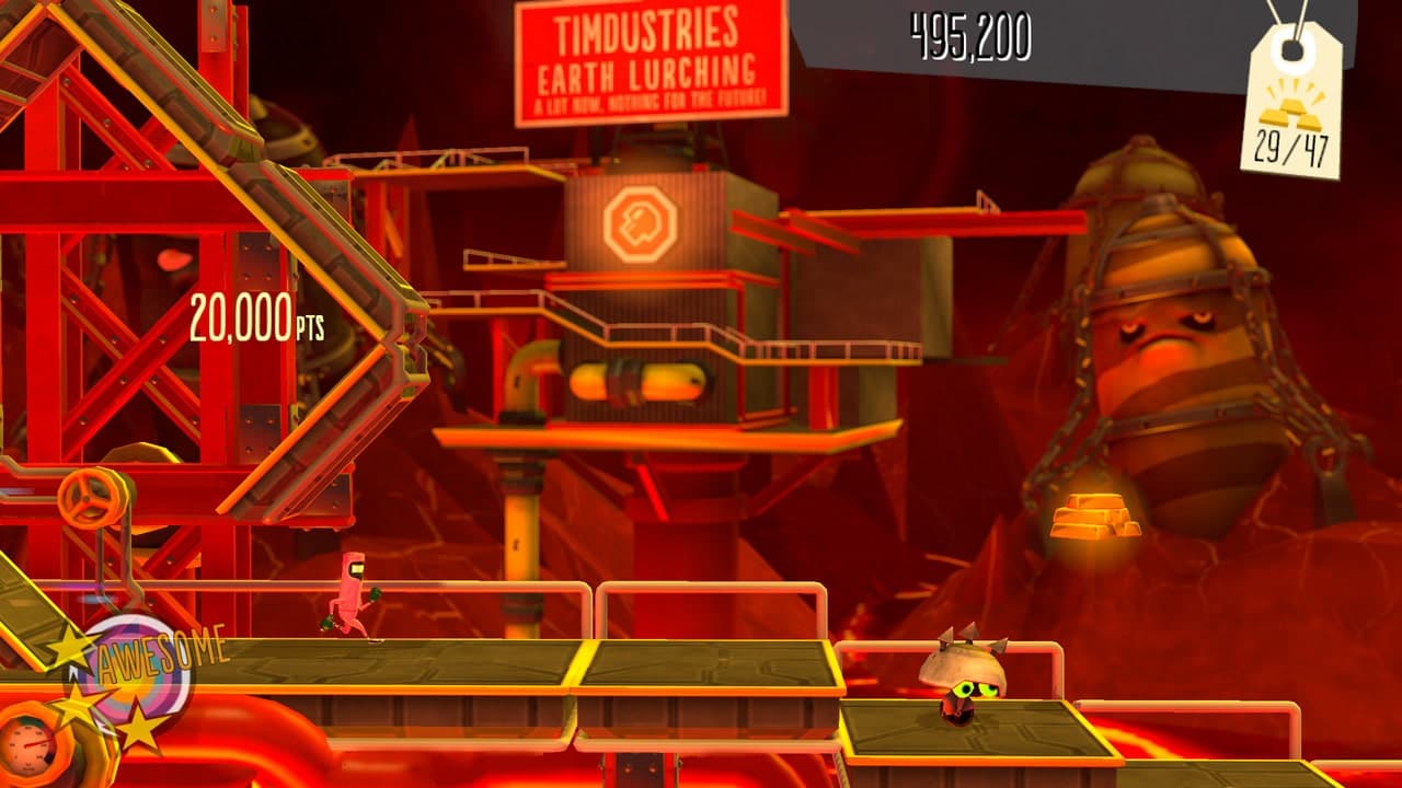 BIT TRIP Presents... Runner2: Future Legend of Rhythm Alien: скриншот 8