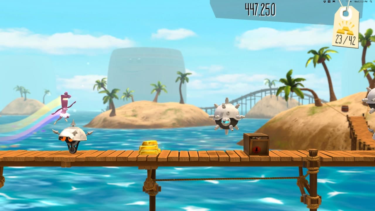 BIT TRIP Presents... Runner2: Future Legend of Rhythm Alien: скриншот 4