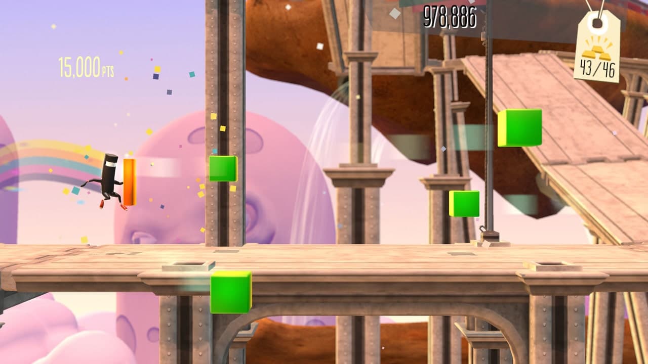 BIT TRIP Presents... Runner2: Future Legend of Rhythm Alien: скриншот 2