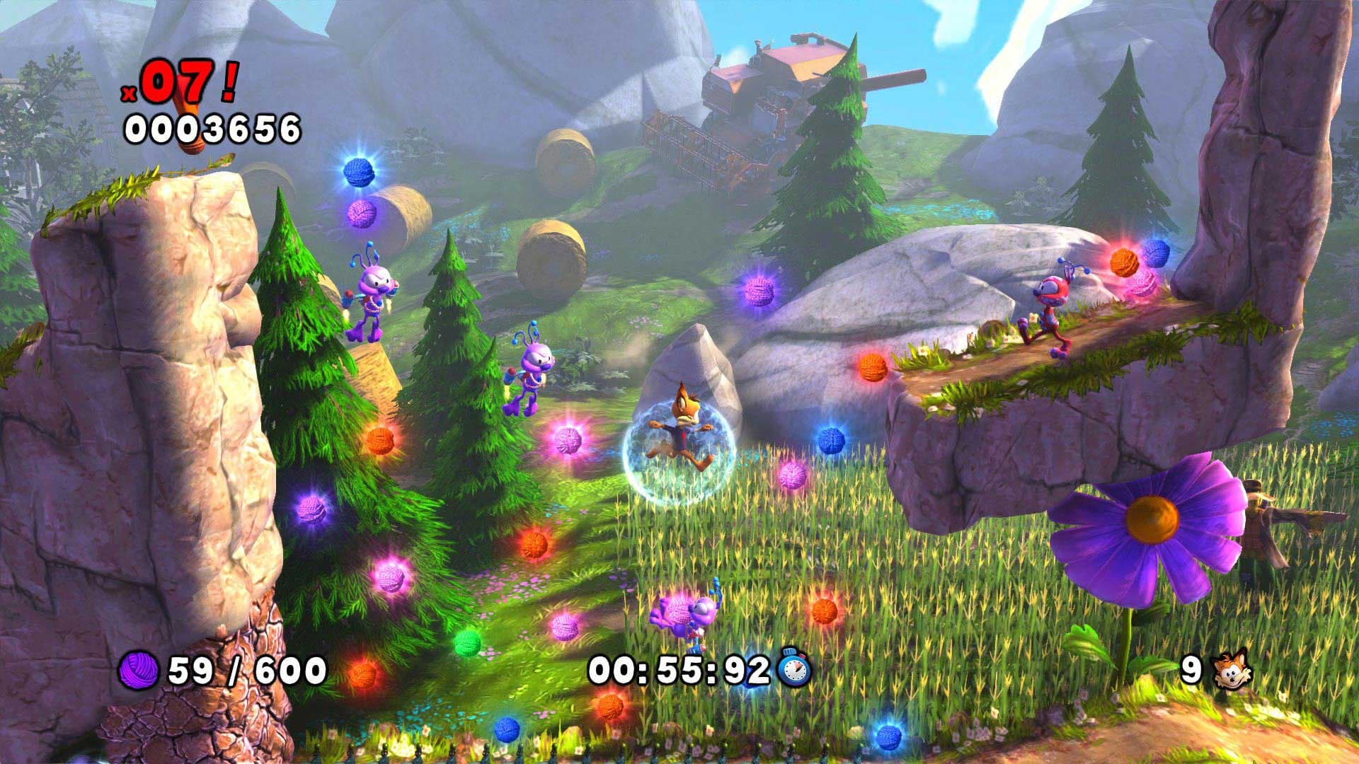 Bubsy: The Woolies Strike Back: скриншот 1