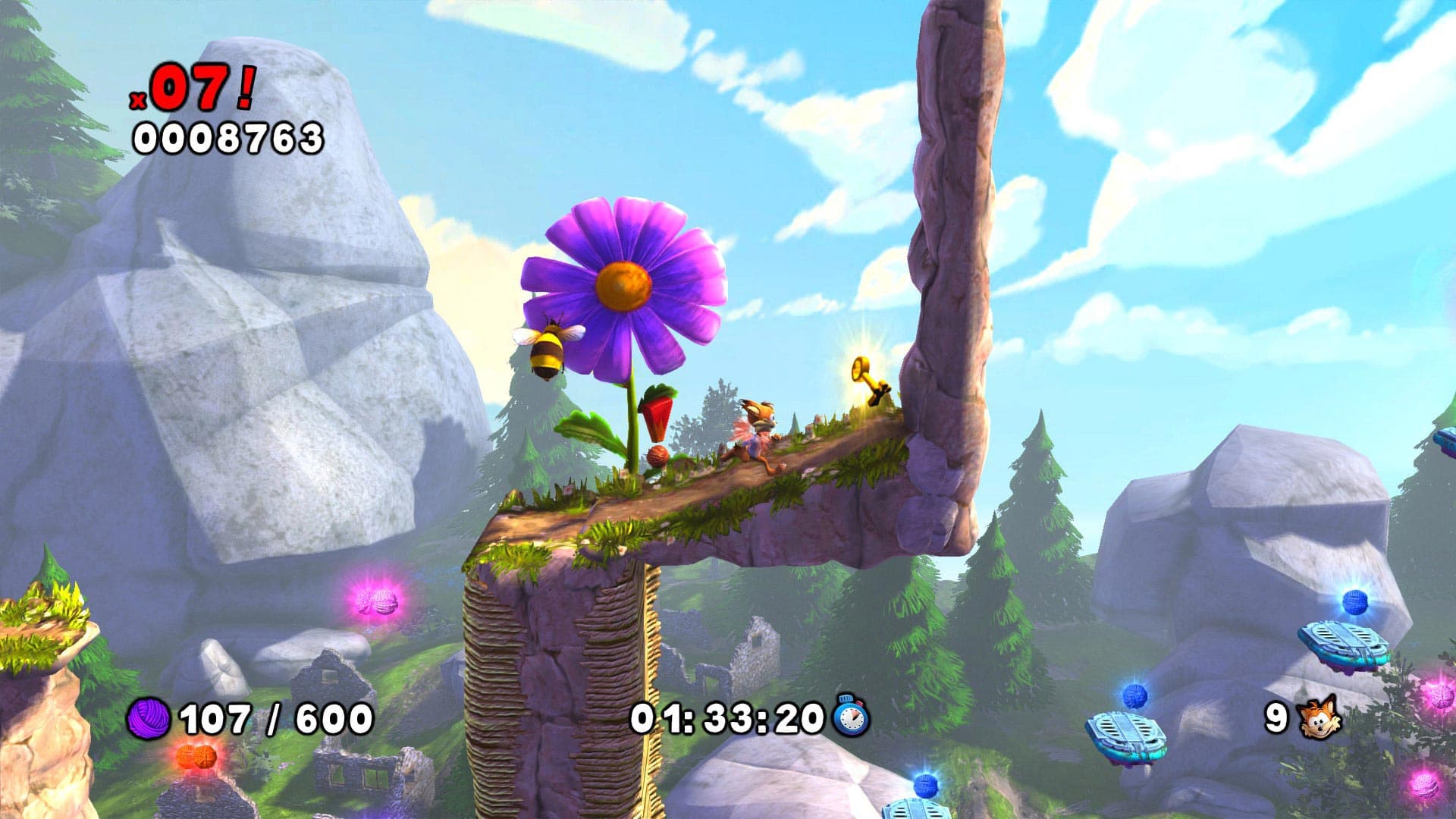 Bubsy: The Woolies Strike Back: скриншот 2