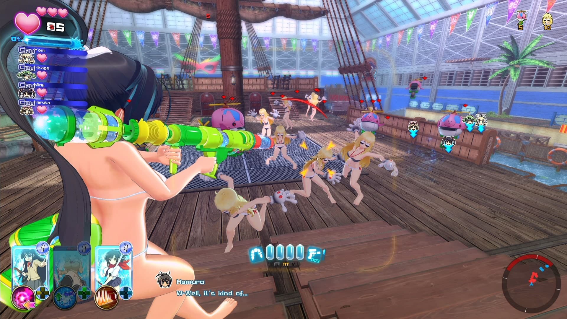 SENRAN KAGURA Peach Beach Splash Sexy Soaker Edition: скриншот 7