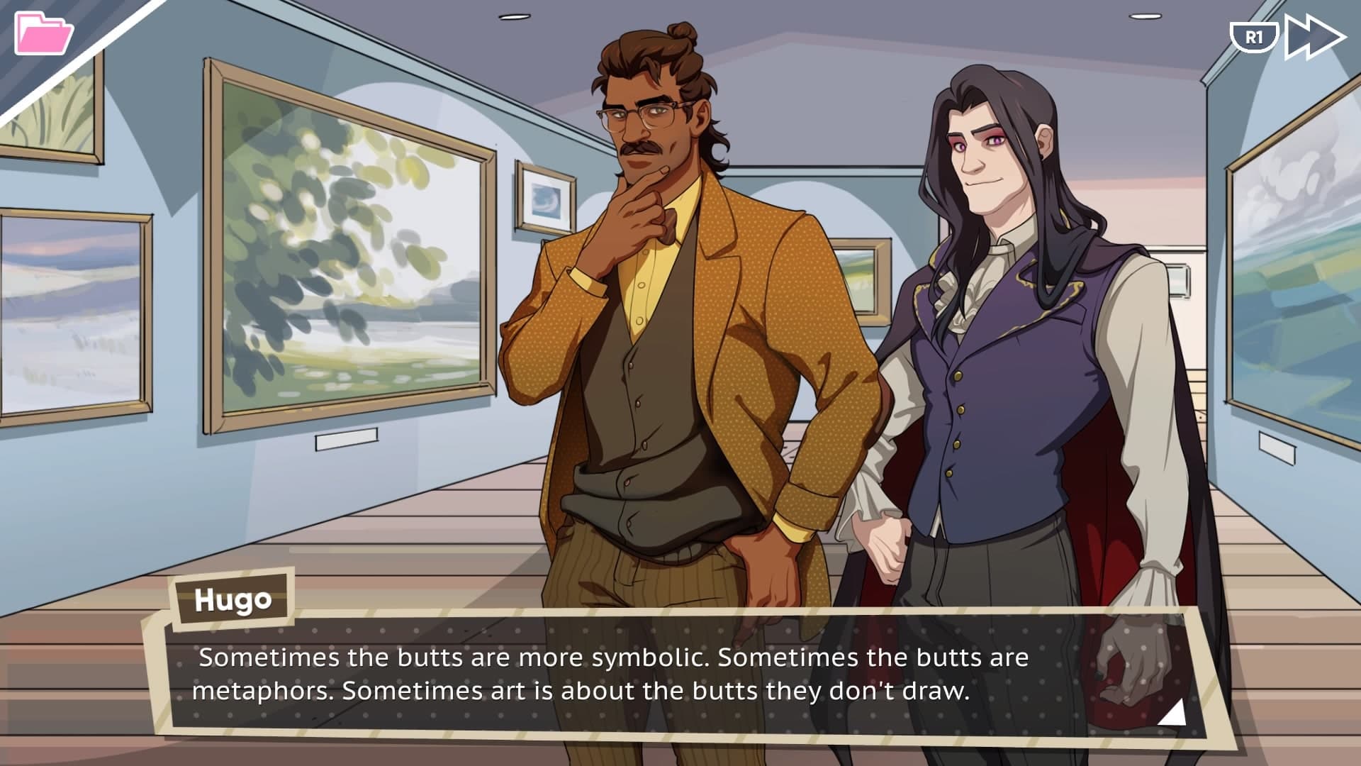 Dream Daddy: A Dad Dating Simulator: скриншот 2