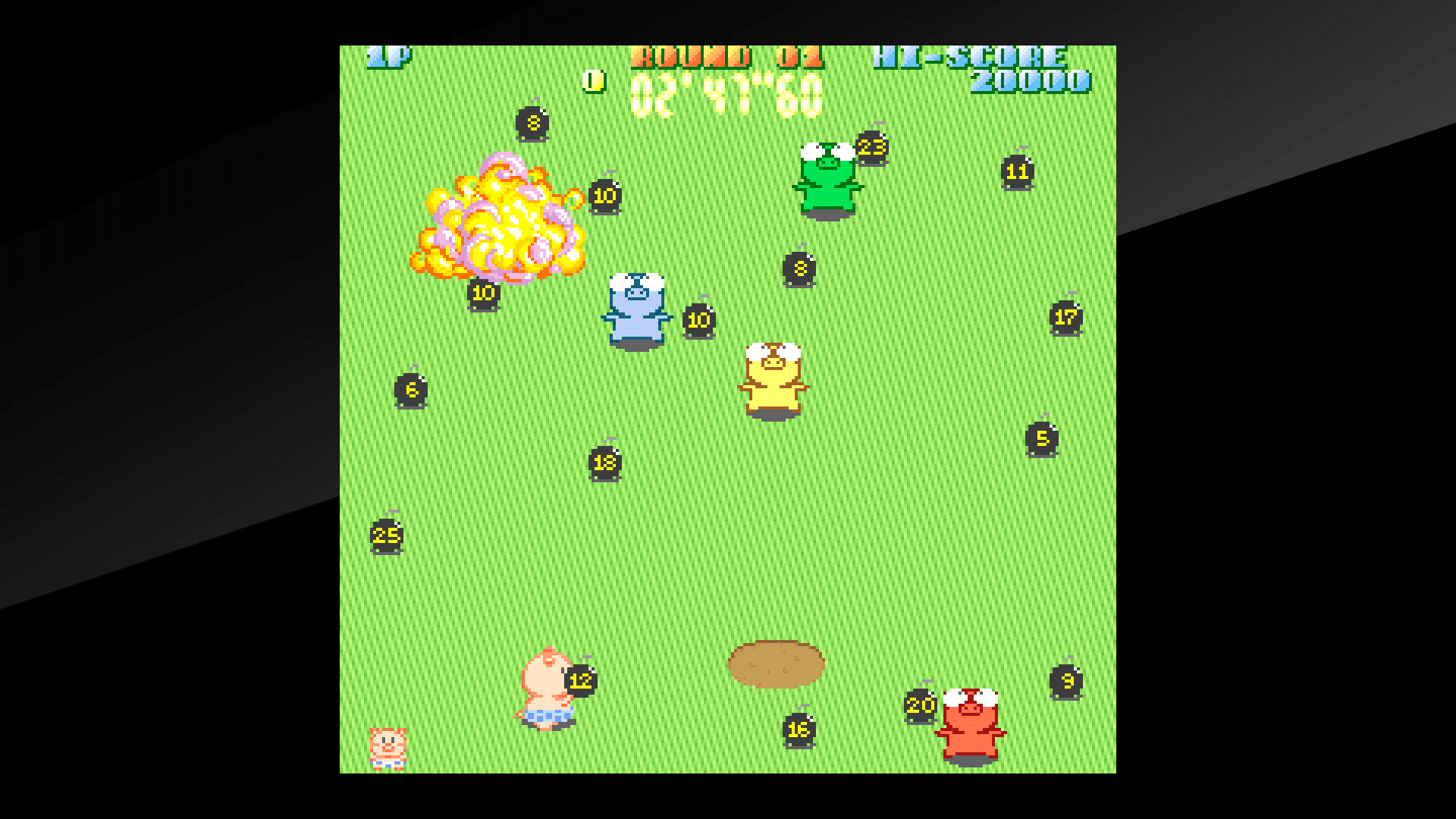 Arcade Archives Buta san: скриншот 2