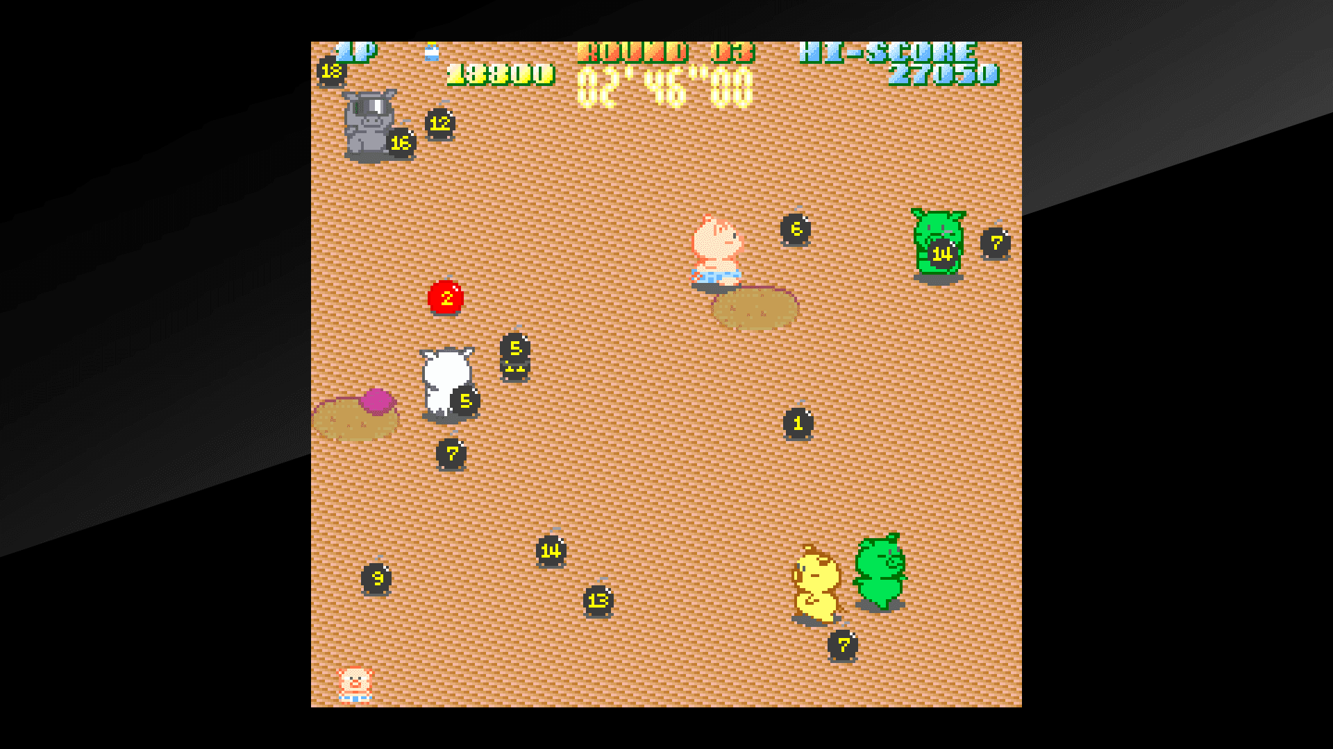 Arcade Archives Buta san: скриншот 7