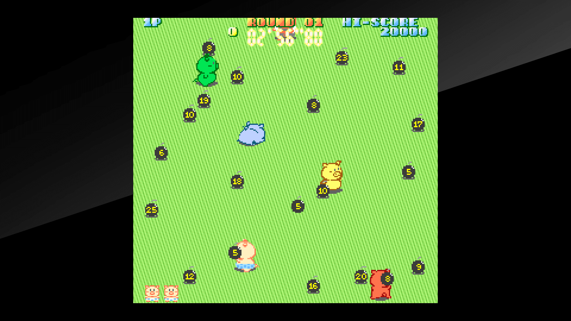 Arcade Archives Buta san: скриншот 1