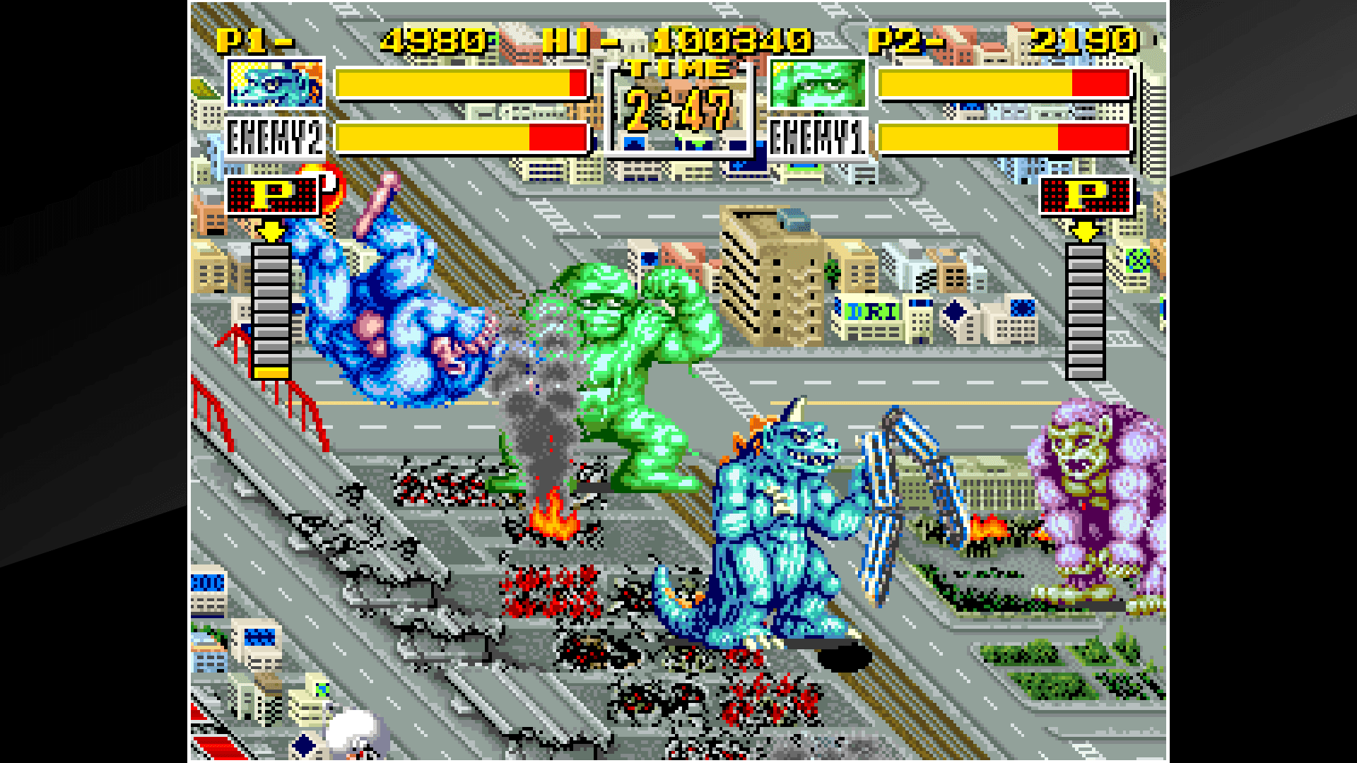 ACA NEOGEO KING OF THE MONSTERS: скриншот 1