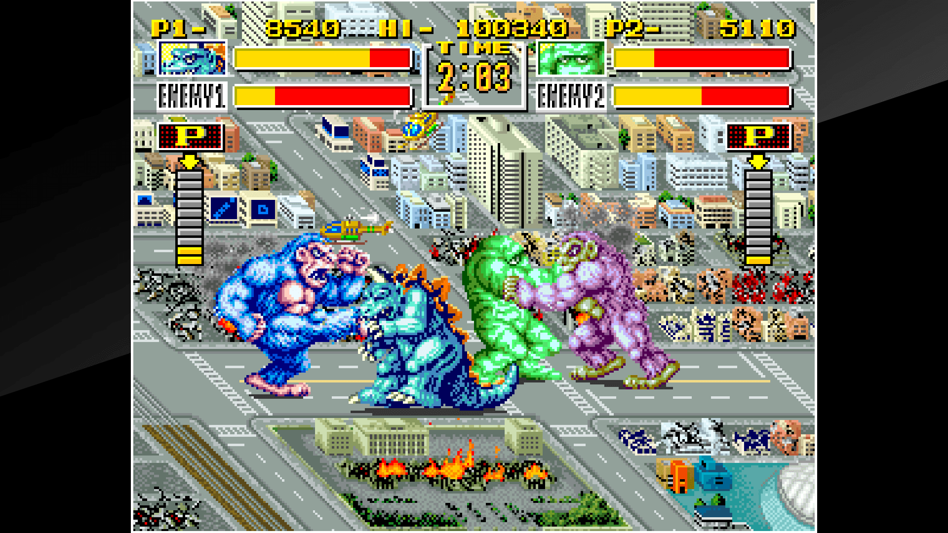 ACA NEOGEO KING OF THE MONSTERS: скриншот 2