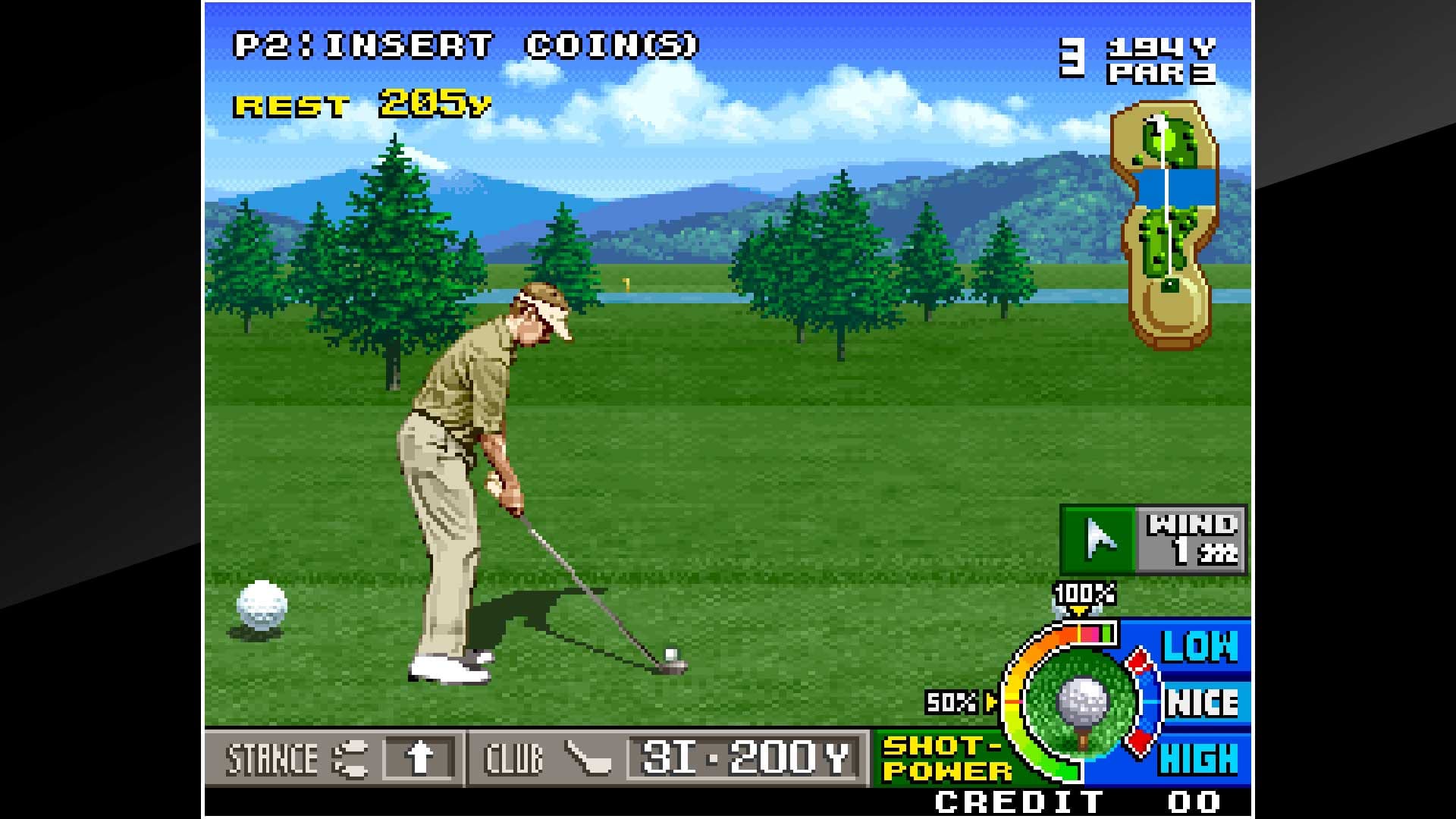ACA NEOGEO BIG TOURNAMENT GOLF: скриншот 2