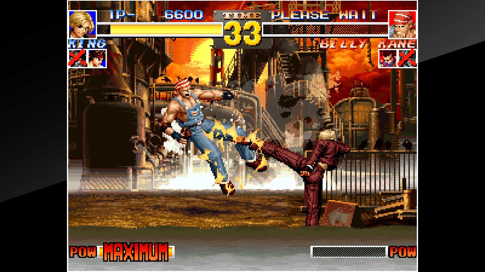 ACA NEOGEO THE KING OF FIGHTERS '95: скриншот 5