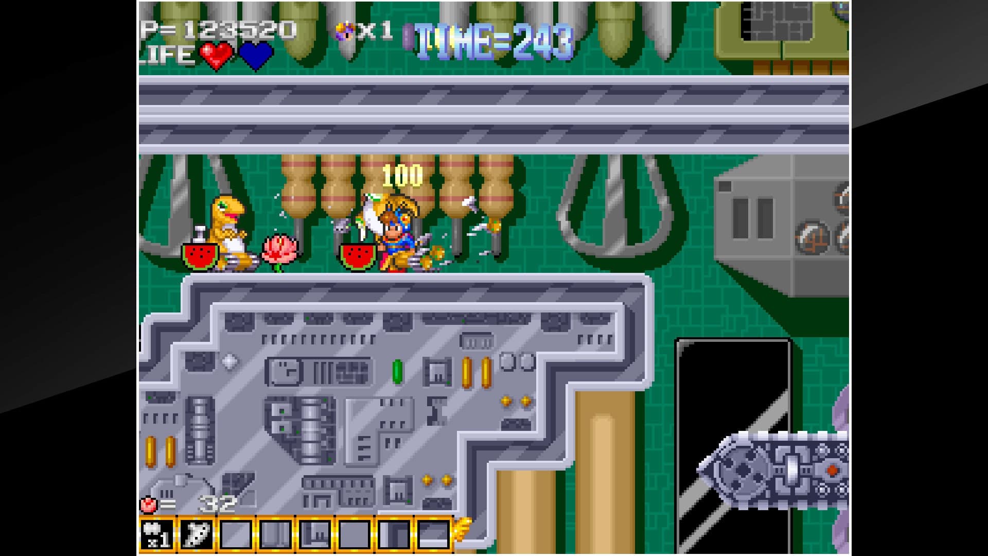 ACA NEOGEO BLUE'S JOURNEY: скриншот 8