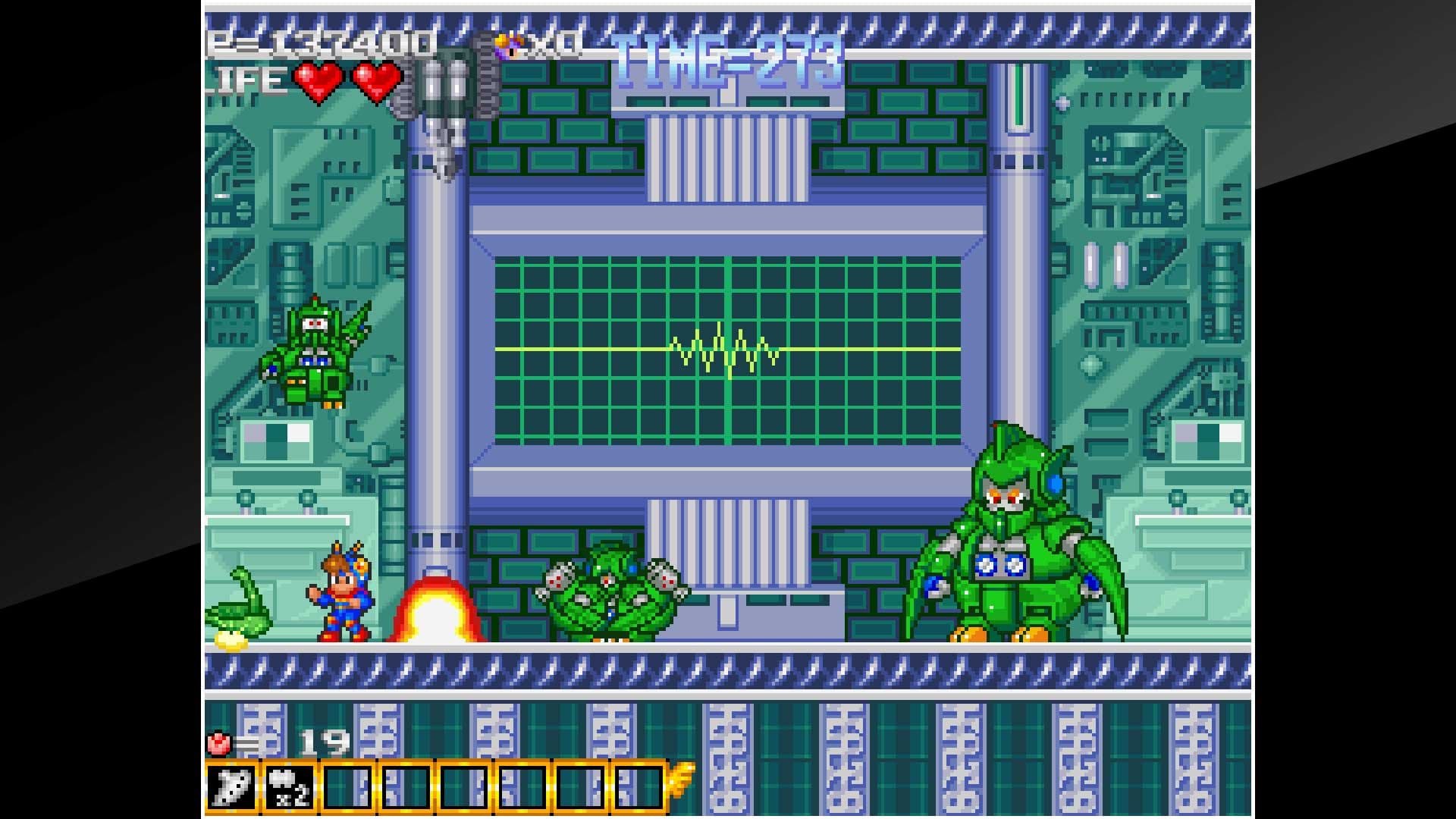 ACA NEOGEO BLUE'S JOURNEY: скриншот 9