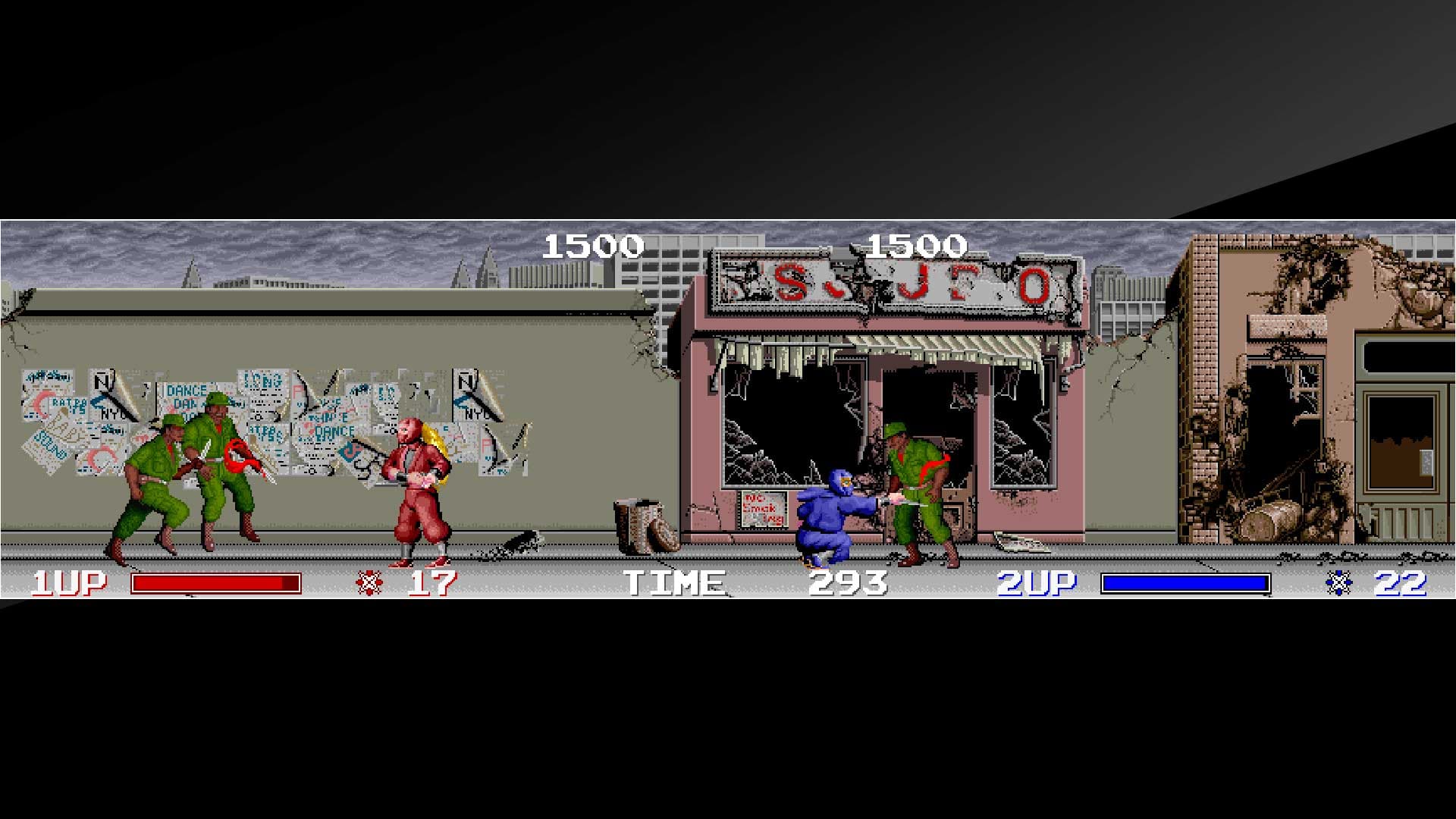 Arcade Archives THE NINJA WARRIORS: скриншот 1