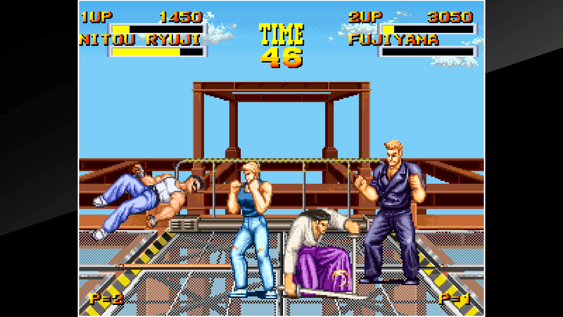 ACA NEOGEO BURNING FIGHT: скриншот 6