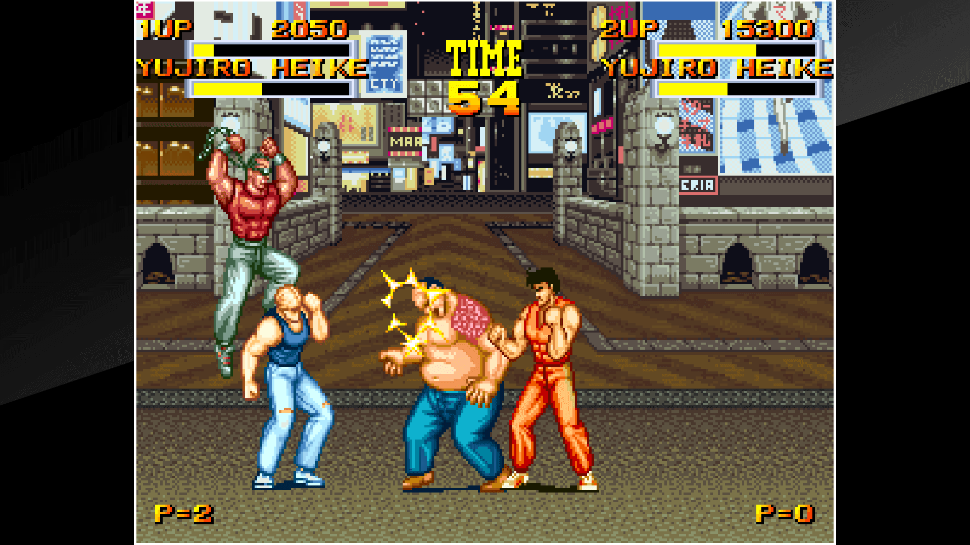 ACA NEOGEO BURNING FIGHT: скриншот 1