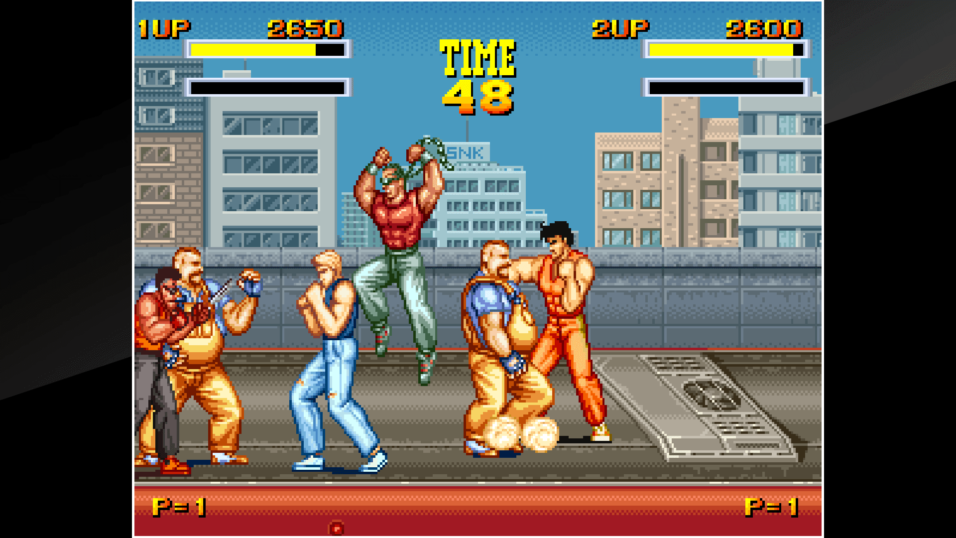 ACA NEOGEO BURNING FIGHT: скриншот 4
