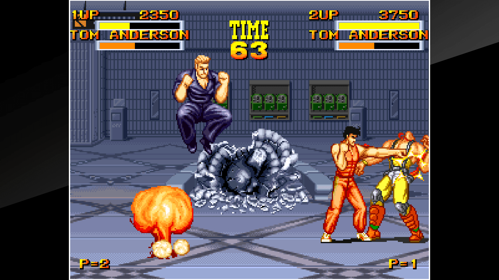 ACA NEOGEO BURNING FIGHT: скриншот 2