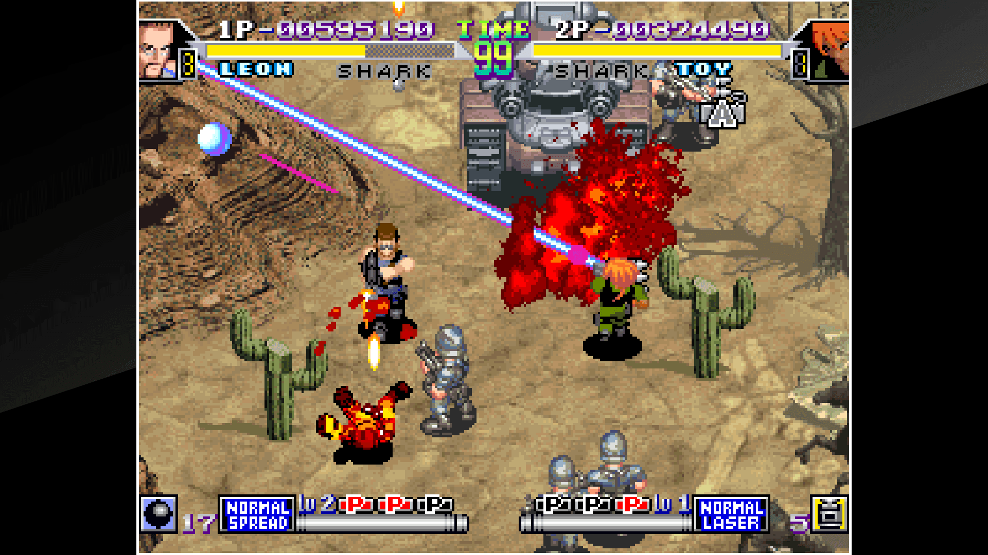 ACA NEOGEO SHOCK TROOPERS 2nd Squad: скриншот 7