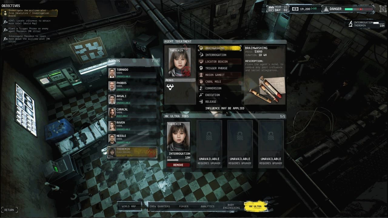 Phantom Doctrine: скриншот 2