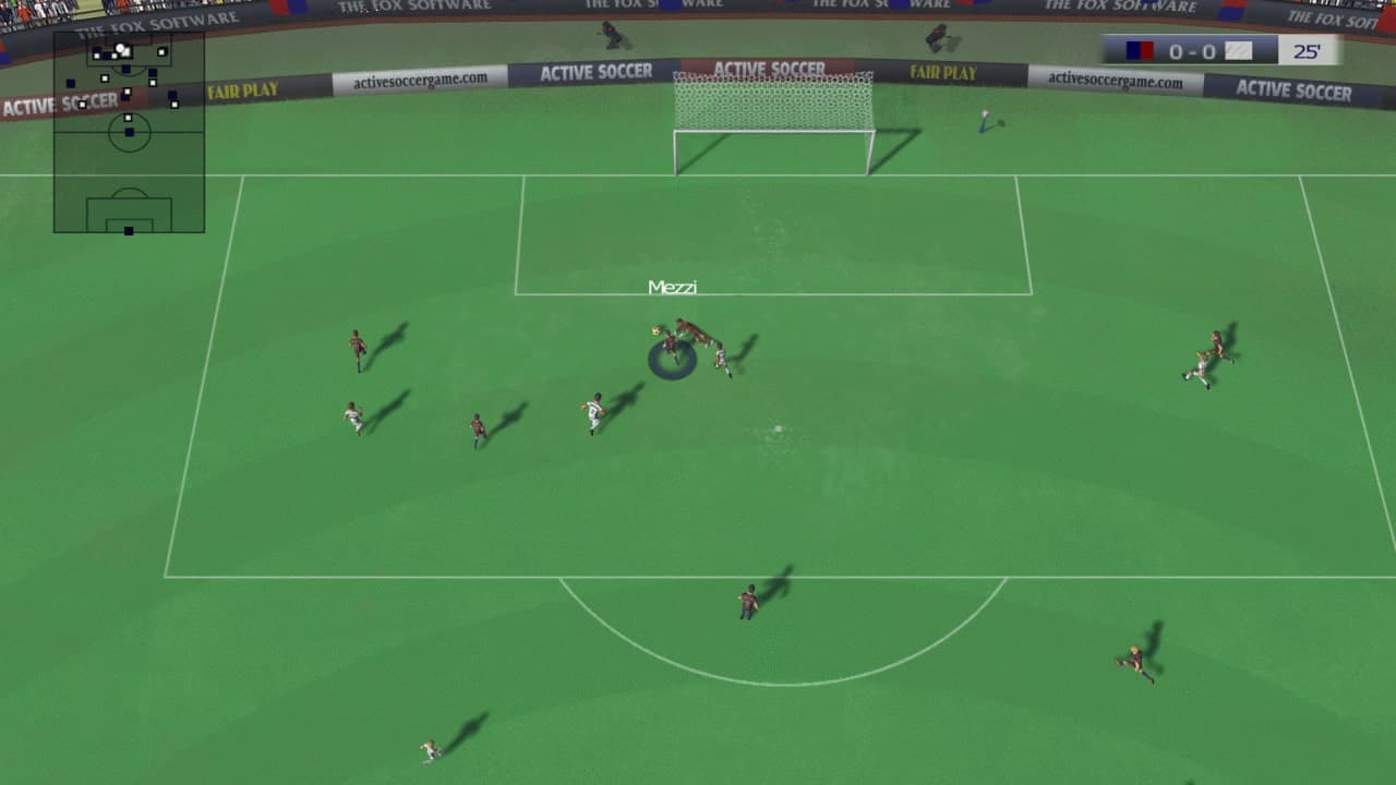 Active Soccer 2 DX: скриншот 1
