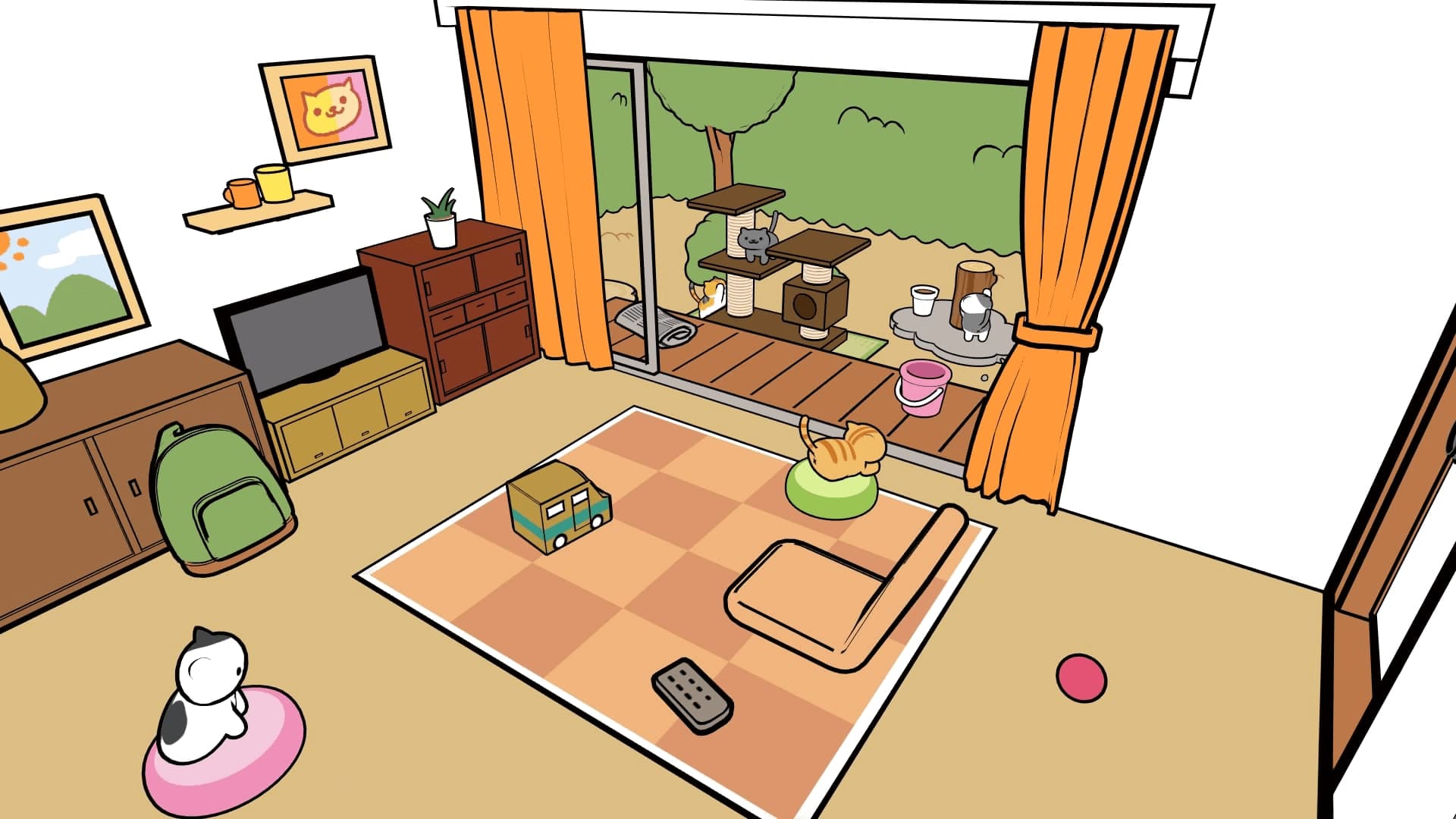 Neko Atsume VR: скриншот 3