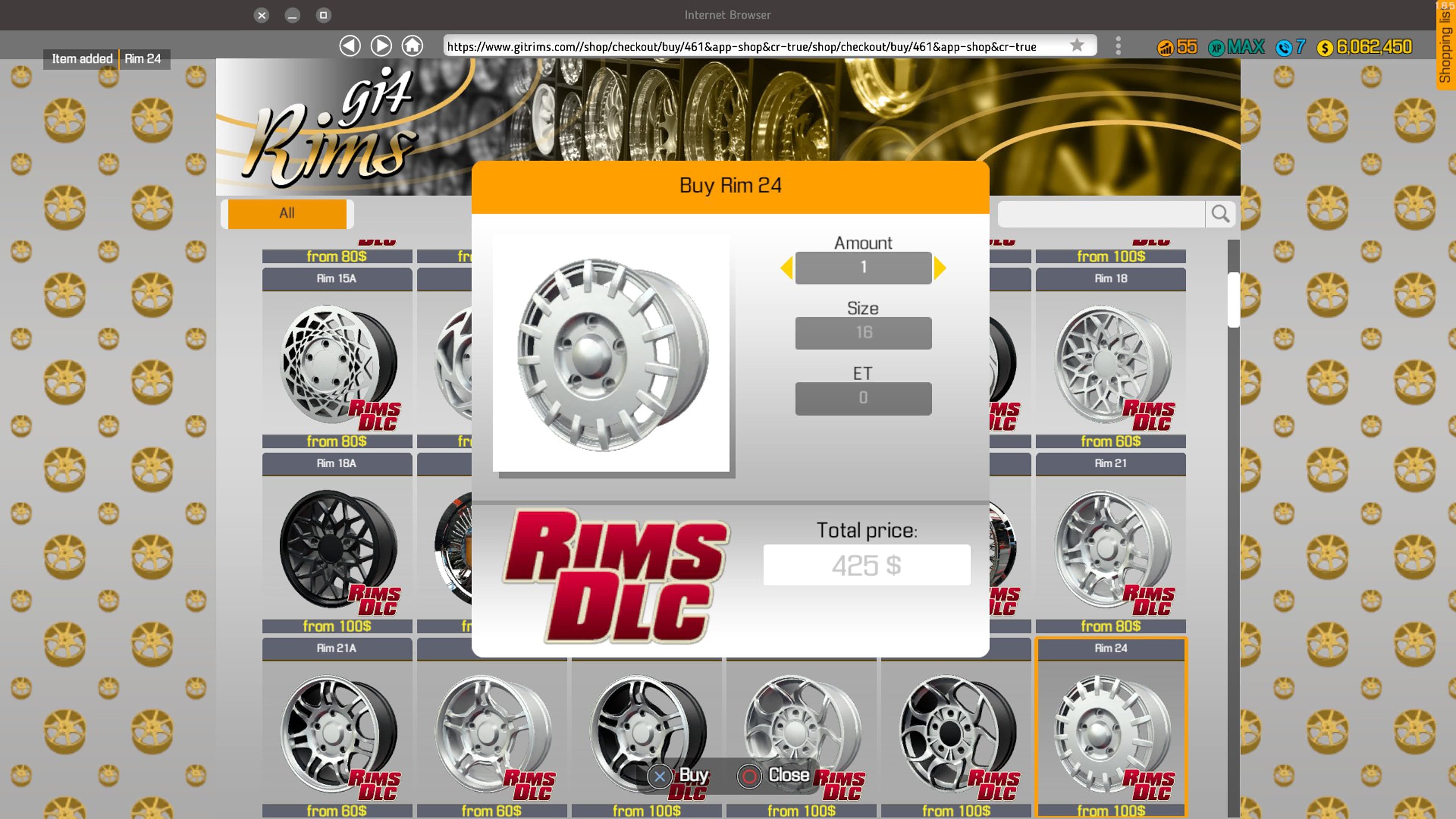 Car Mechanic Simulator - Rims DLC: скриншот 1