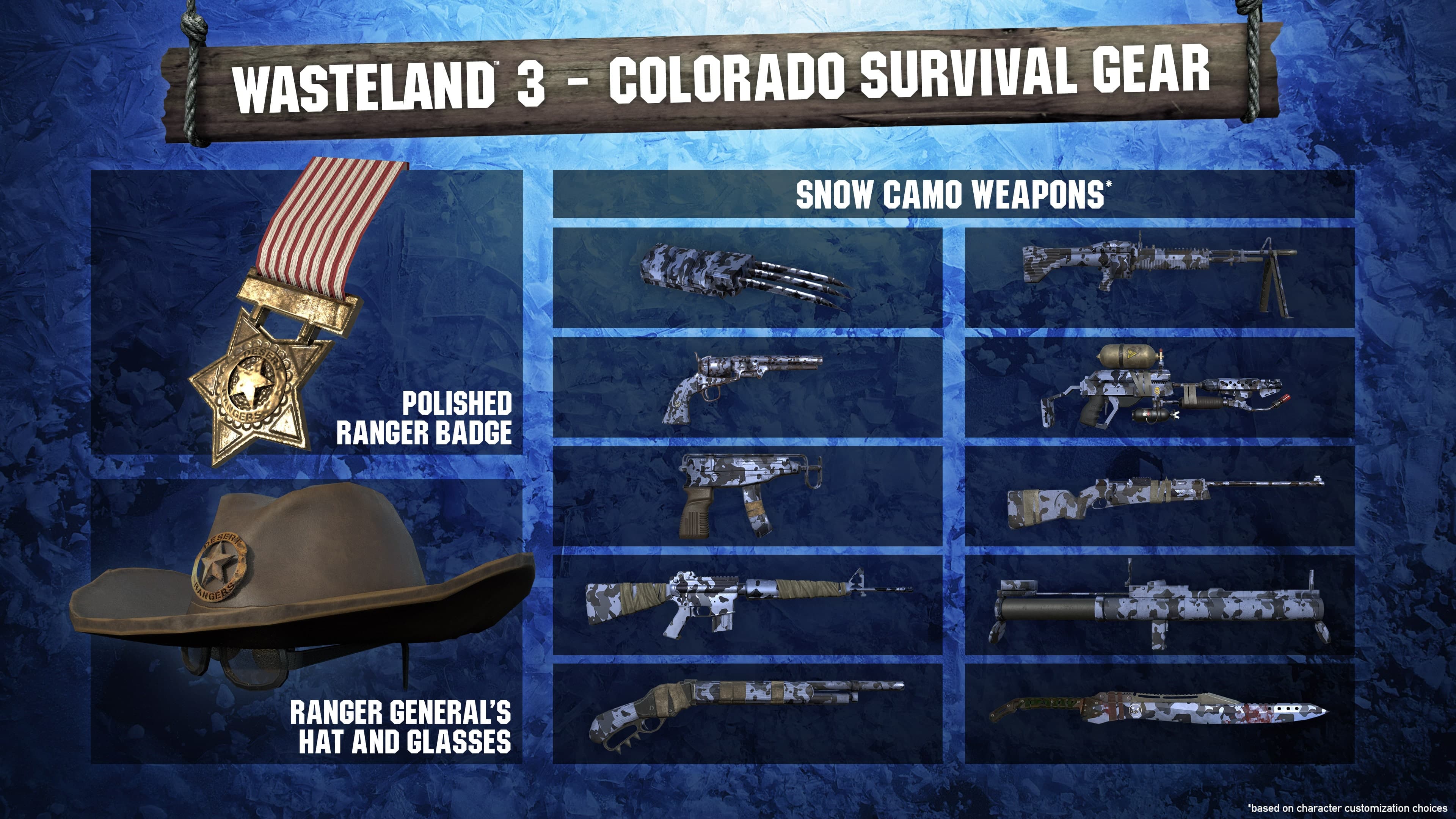 Wasteland 3 - Colorado Survival Gear: скриншот 1