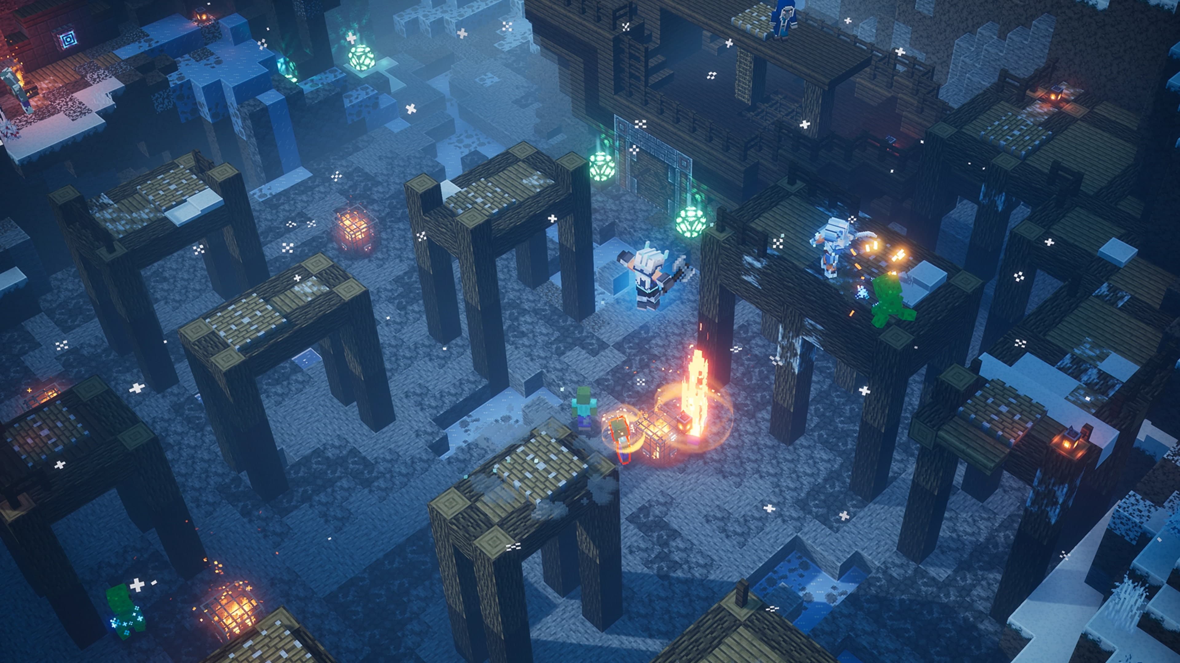 Minecraft Dungeons: Creeping Winter: скриншот 4