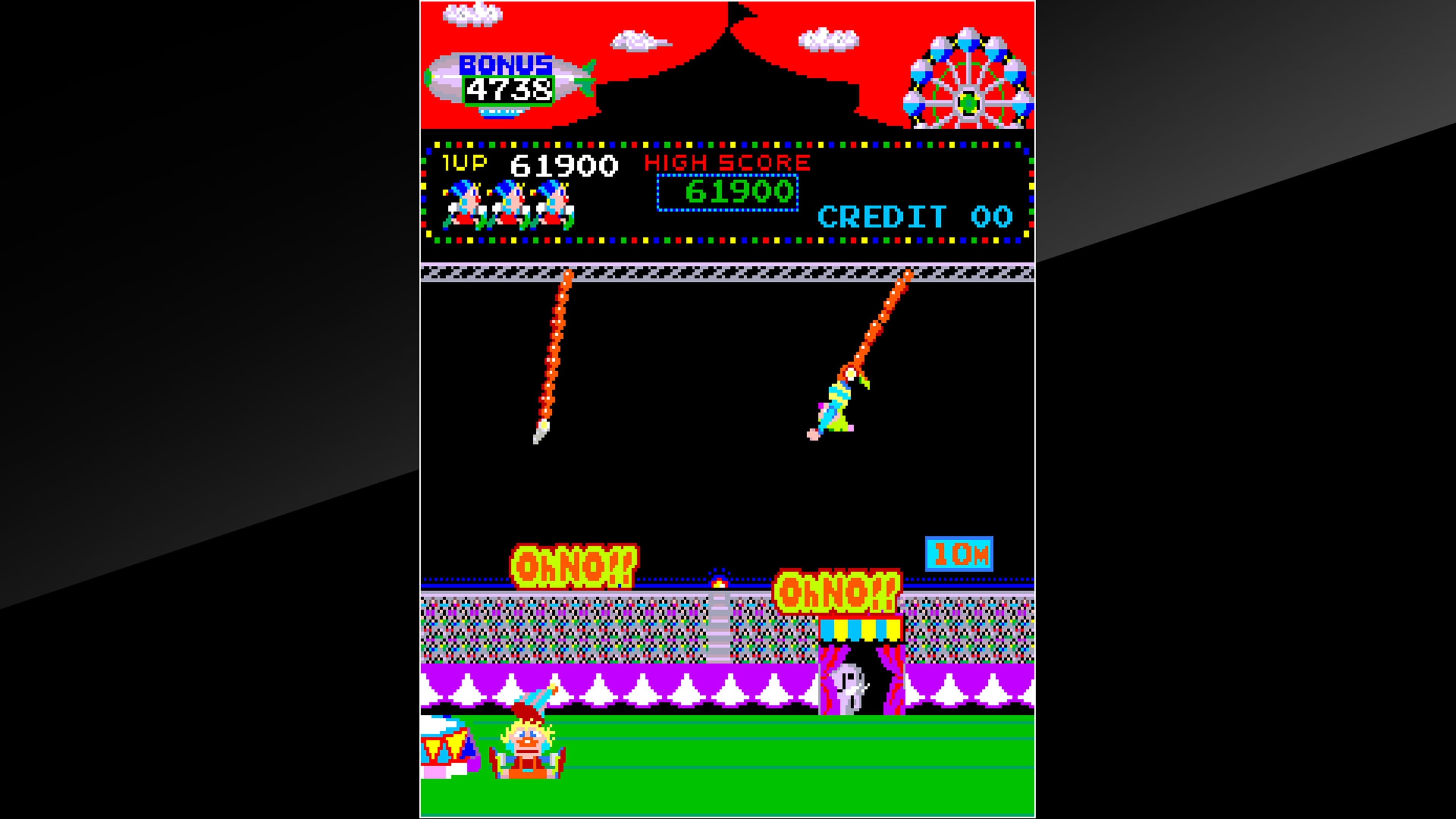 Arcade Archives CIRCUS CHARLIE: скриншот 1