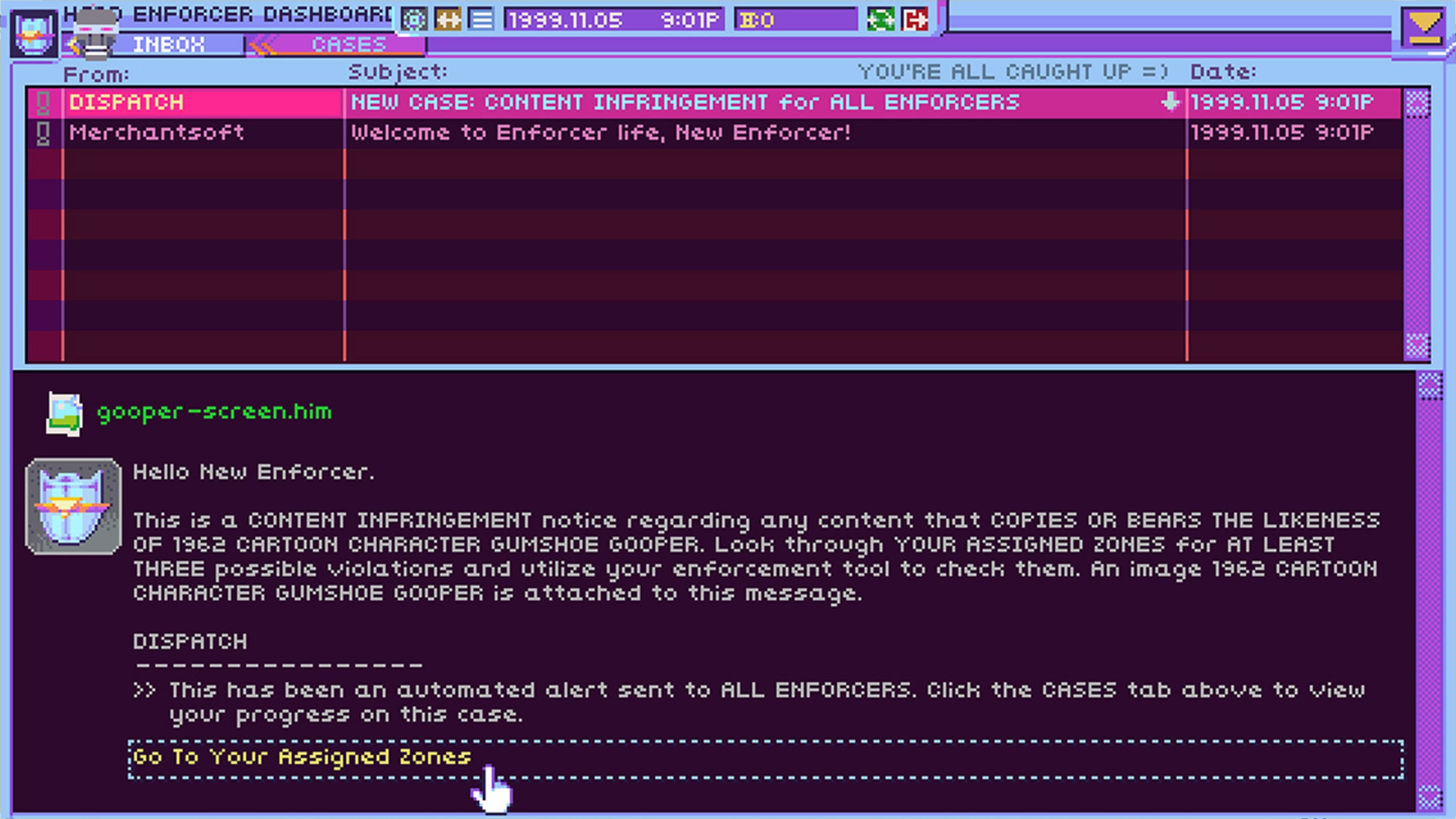 Hypnospace Outlaw: скриншот 3